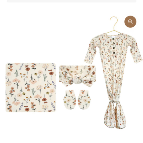 Rachel Newborn Headband Bundle (Gown)
