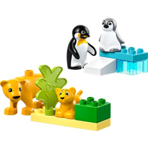 LEGO Wild Animal Families: Penguins & Lions Set 10442