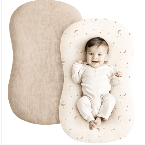 Muslin Baby Lounger Cover 2 Pack – KONSSY