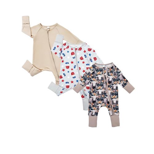 Bow Dream Infant Boys Girls Clothes Newborn Bamboo Rayon Baby girl Romper baby boy Bodysuit Jumpsuit