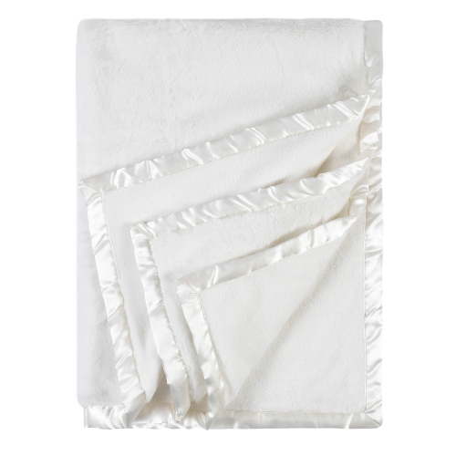 Gerber Baby & Toddler Girl or Boy Unisex Ultra Soft Plush Blanket with Satin Trim