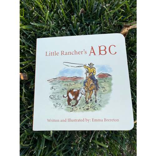 Little Rancher's ABC Board Book by Emma Brereton