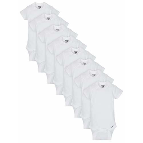 Gerber Baby 8-Pack Short Sleeve Onesies Bodysuits