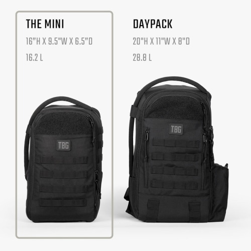 Mini Diaper Bag Backpack + Changing Mat by TBG – Tactical Baby Gear