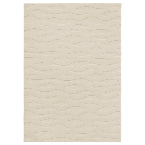VÄXELFEL Rug, low pile - off-white 5 ' 3 "x7 ' 7 "