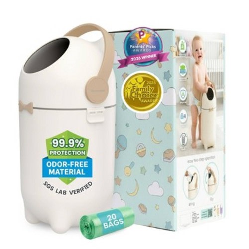 iTouchless Odorless Diaper Pail  with 20 Bags