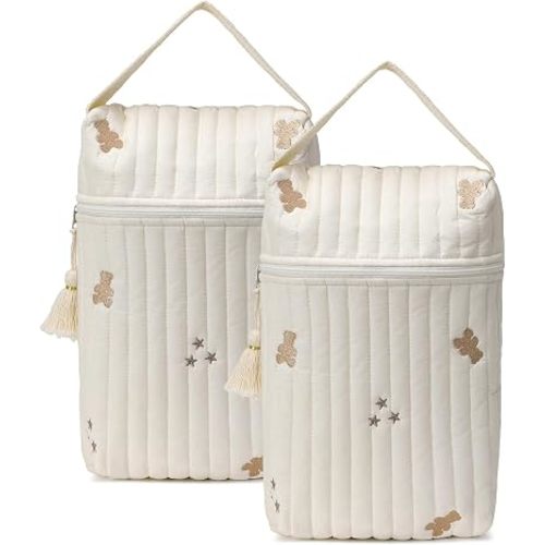2PCS Diaper Bag Organizer Pouches