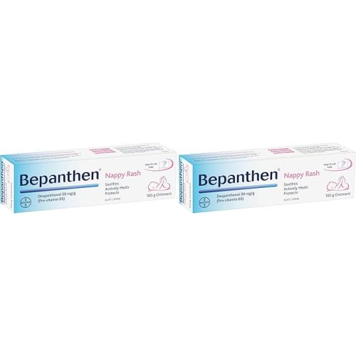 Bepanthen Nappy Rash Ointment 100 g (Pack of 2)
