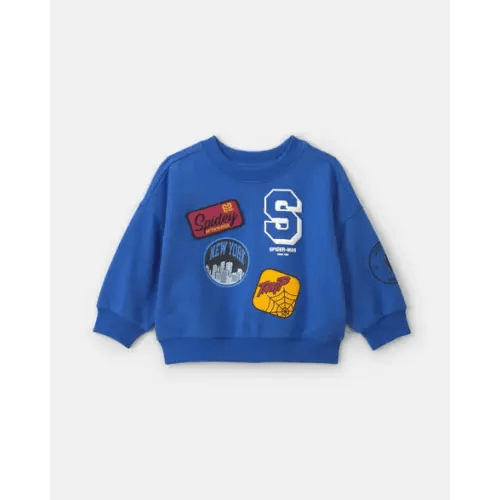 Toddler Boy ©Marvel Spider-Man Pullover Sweatshirt - Blue | Carter's