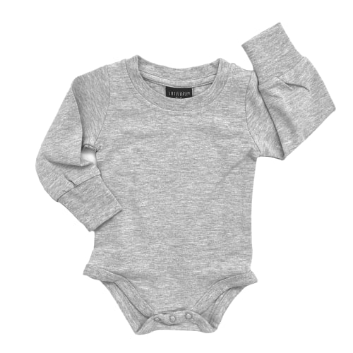 Long Sleeve Onepiece - Grey