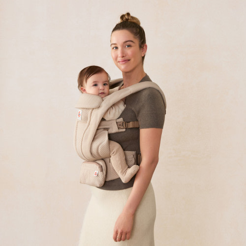 Ergobaby Omni Deluxe Carrier - Natural Beige Mesh
