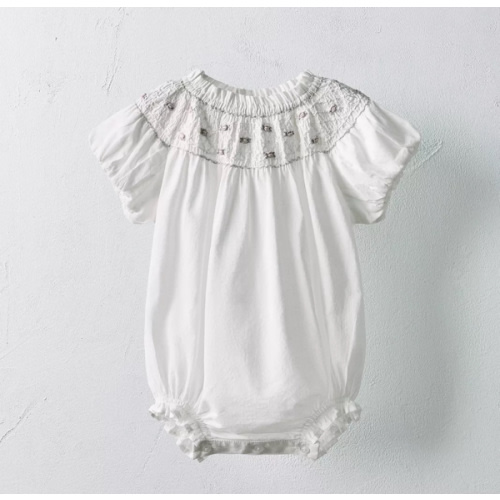 1-18 MONTHS/ LIMITED EDITION EMBROIDERED FLORAL ROMPER - White | ZARA United States
