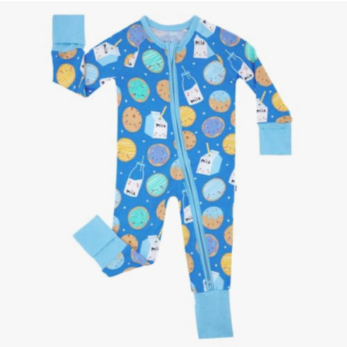 Little Sleepies Pajamas for Baby Boys & Girls, Viscose from Bamboo Baby Pajamas, Sleepers, 2-Way Zipper PJs