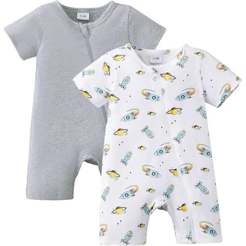 Baby Boy Jumpsuit - Rocketship size 3-6 months