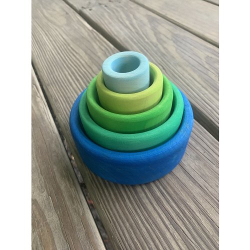 Set of Bowls: Ocean Blue - Grimm's - Juniper Tree