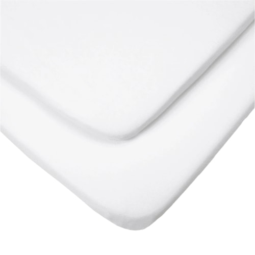 Essentials Crib Fitted Sheets 2pk