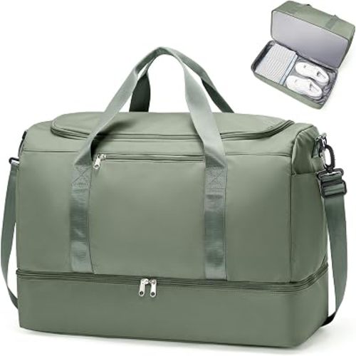 Extra Large Travel Duffle Bag, Carry-On Weekender Bags for Women Travel
