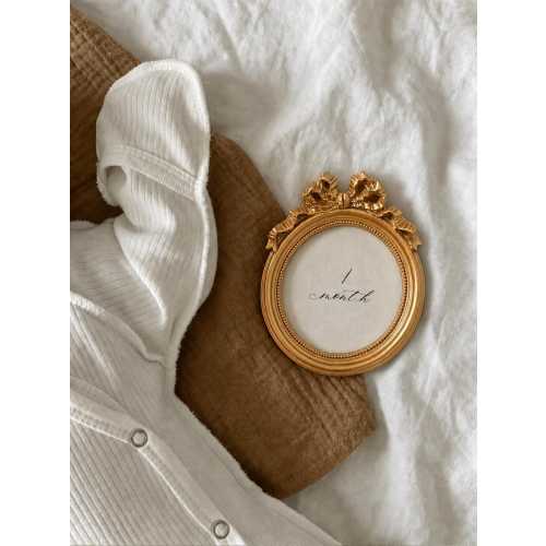Baroque Resin Milestone Markers, Baby Name Plate, First Year Photo Prop