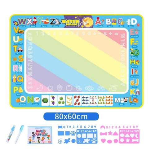 🎁😍Water Doodle Mat ,Aqua Painting Drawing Mat Mess Free Learning Toy Mat💕