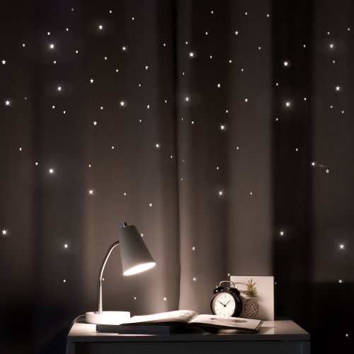 Viv + Rae™ Gaitan Star Cutout Blackout Thermal Grommet Curtain Panels & Reviews | Wayfair