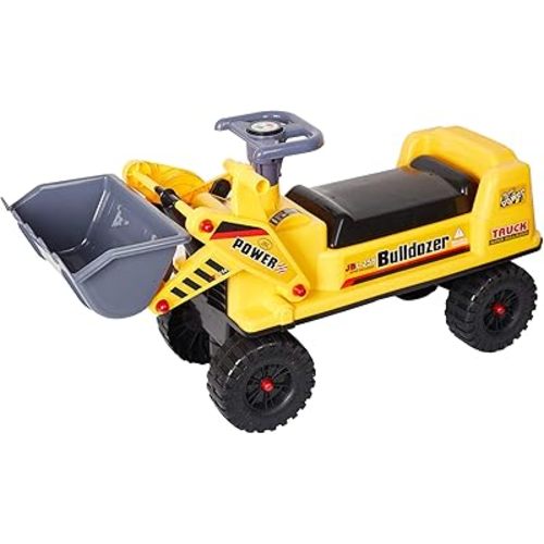 COLOR TREE Ride-On Bulldozer Truck Toy Tractor Construction Vehicle for Kids Boys