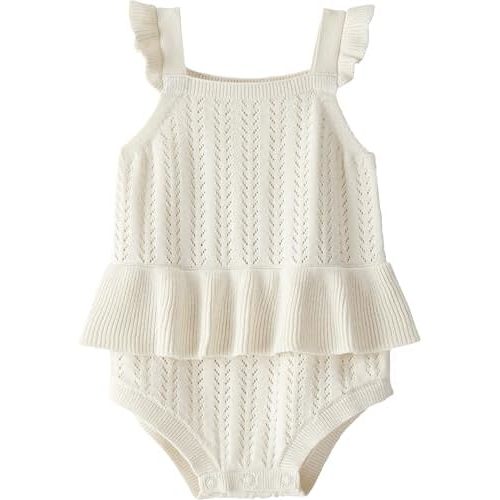 little planet by carter's Baby Girls' Organic Cotton Bubble