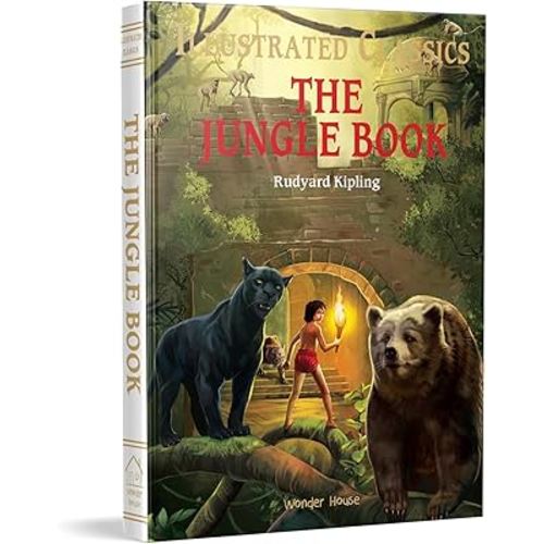 Illustrated Classics - The Jungle Book: Abridged Novels With Review Questions
