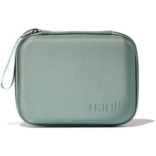 Nanit Travel Case – Protective Hard Shell Carrying Case Pro Baby Monitor and Multi-Stand Travel Accessory, Green