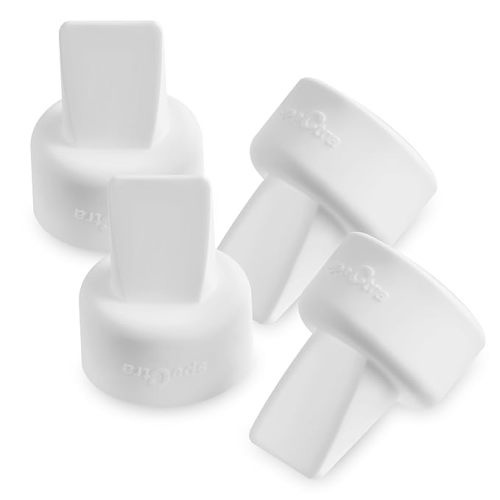 Spectra - Duckbill Valves for Breast Milk Pump (Pack of 4) - Fits Small, Medium, Large, or X-Large Breast Shields and Flanges