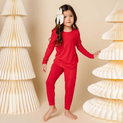 Sterling Ribbed Kids Loungewear Set