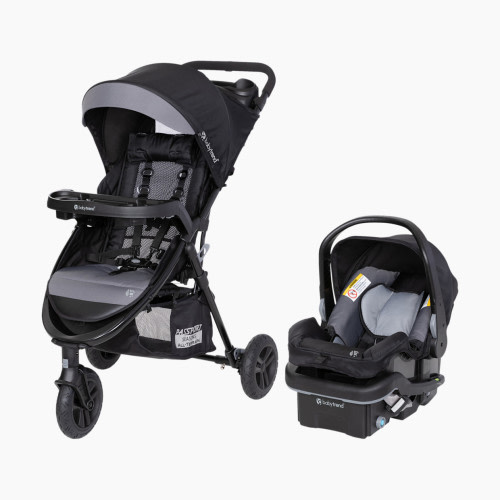 Baby Trend Passport Seasons All-Terrain Travel System with EZ-Lift PLUS Infant Car Seat - Dash Black