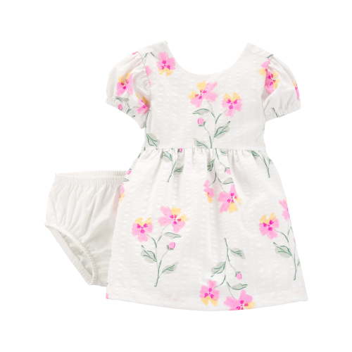 Carter's Child of Mine Baby Girl Dress, 2-Piece, Sizes 0/3-24 Months