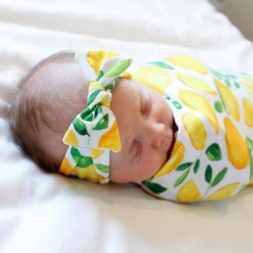 Aayomet Receiving Blanket Wrap Swaddle Headbands Swaddle Blanket Baby Outfits Baby Care Big Headband Bows for Girls