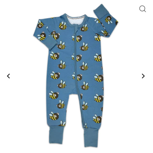 Bumblebees Baby Pajamas