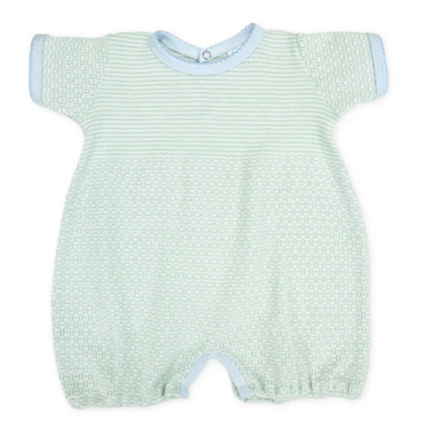 Paty Knit Solid Color Baby Bubble with Pima Trim - PatyInc