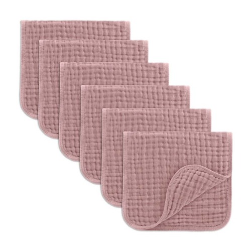 Muslin Burp Cloths (6 Pack)