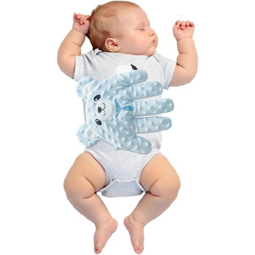Patting Hand - Baby Sleep Companion, Startle Prevention Aid, Gentle Soothing Device, Rhythmic Calming Motion | Scientific Portable Soother for Nursery, Toddler Bedtime, Infant Relaxation and Comfort M