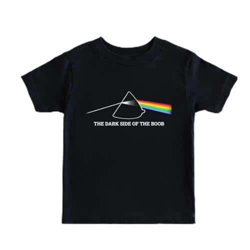 Unisex Funny Rocker 100% Cotton T-Shirts for Infant Baby Toddlers Boys and Toddler Girls