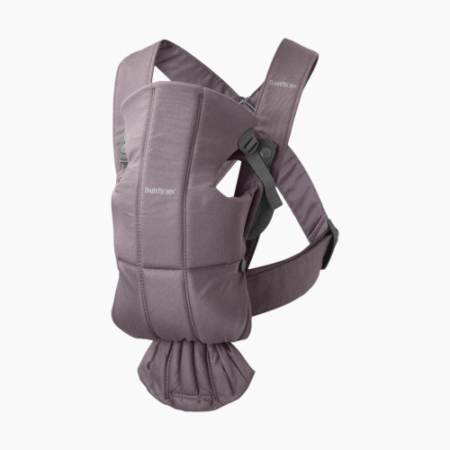 Babybjörn Baby Carrier Mini - Dark Purple Cotton (2023)