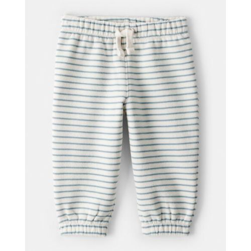 Baby Boy DayDream Fleece Stripe Pants - Blue - Carter's | Carter's
