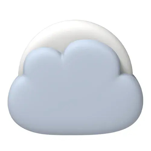 Kreafunk Kids Cloudy Lamp - Cloudy Blue | Baby Bunting AU