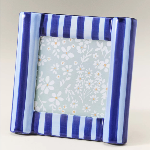 Brooke Striped Picture Frame | Anthropologie