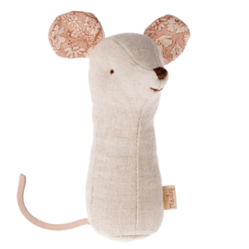 Mouse Rattle for Baby - Maileg Lullaby Collection - Maileg USA