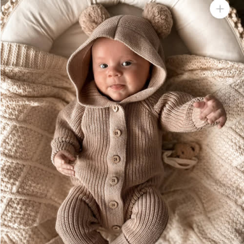 Classic Hoodie Jumpsuit - Cacao