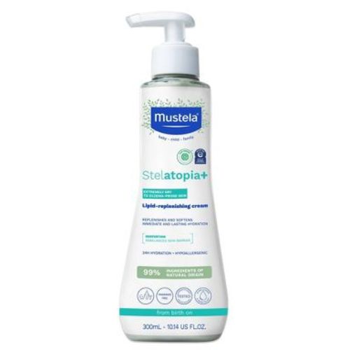 Mustela Stelatopia + Lipid Replenishing Baby Eczema Cream - Fragrance Free - 10.14 fl oz: Paraben-Free, Vegan, Soothing