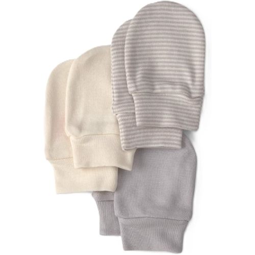 Carter's Baby Girls' 3-Pack Scratch Mittens Set