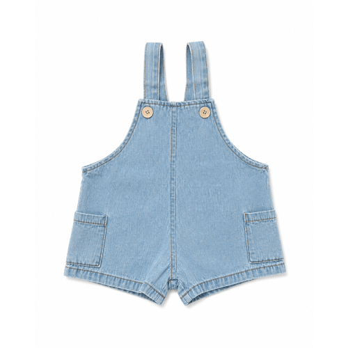 Lesley Denim Overalls - Bebe