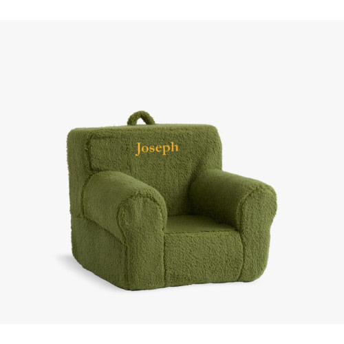 Anywhere Chair®, Army Green Cozy Sherpa Slipcover Only