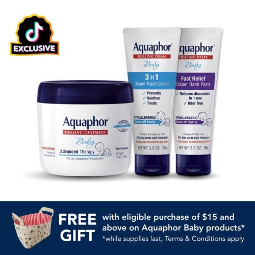 Baby Rash Relief Bundle: Aquaphor Baby Healing Ointment Advanced - TikTok Shop