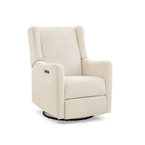 Mercer Electronic Power Recliner and Swivel Glider with USB-A and Type-C Ports in Stain-Resistant Performance Fabric